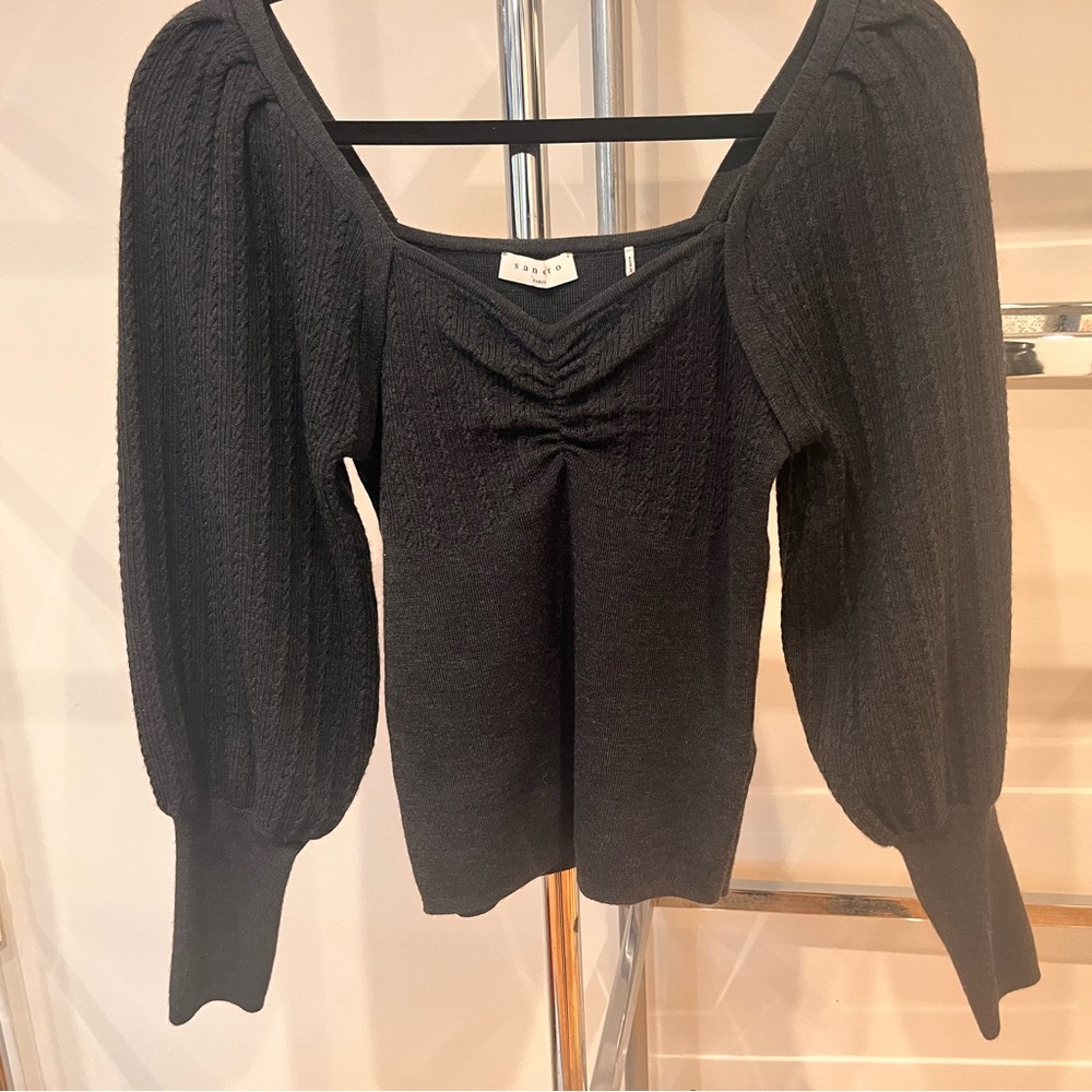 Sandro sweater 
Designer sz 2 which is a 38 or a Medium